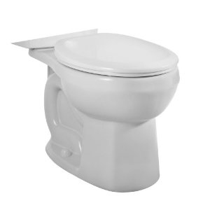 American Standard 3708.216.020 H2Option Siphonic Dual Flush Round Toilet Bowl Only - White